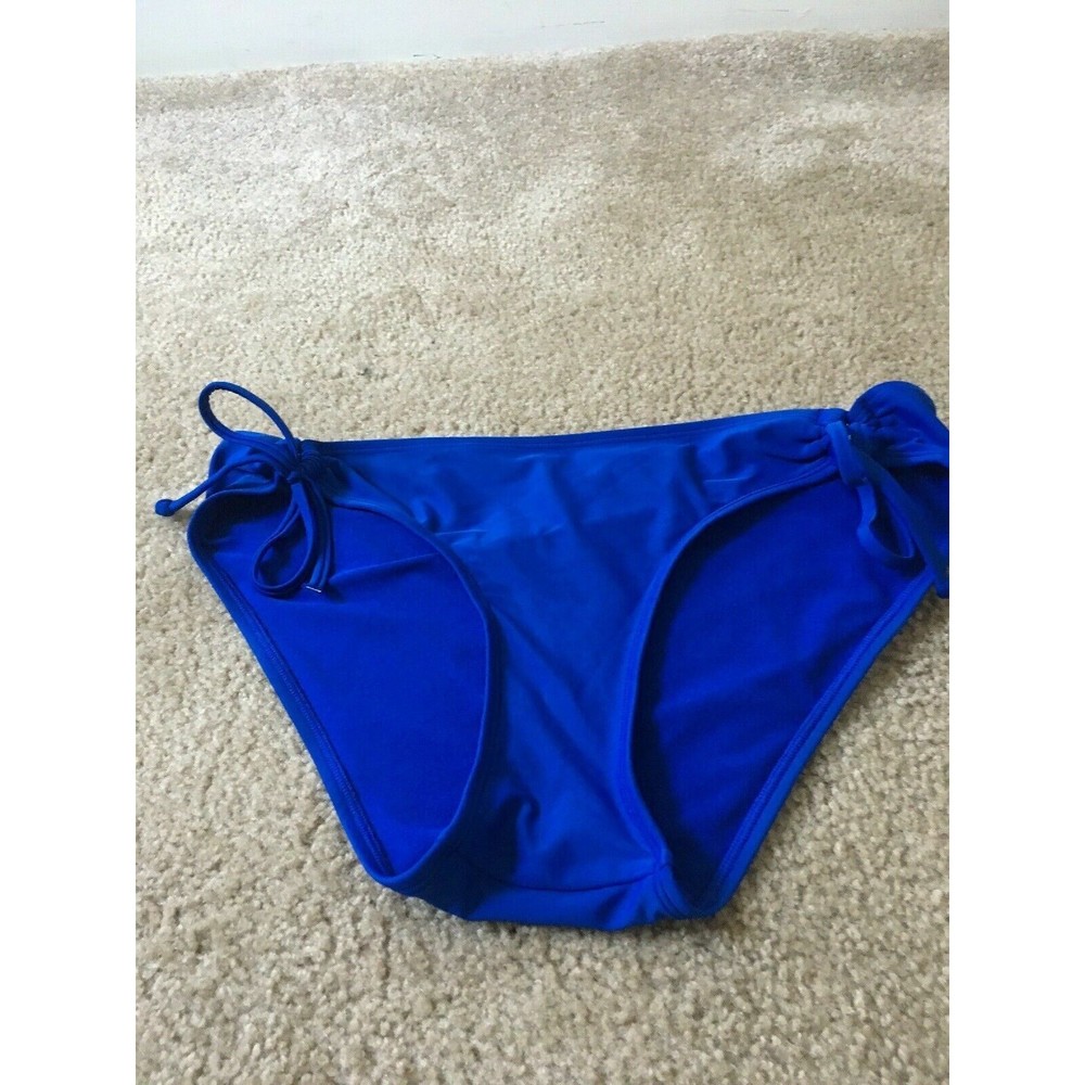 City Streets Women's Blue Bikini Bottom Swim Size XL
